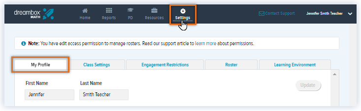 Updated Teacher Settings tab_Profile tab_Open Profile Tab.png