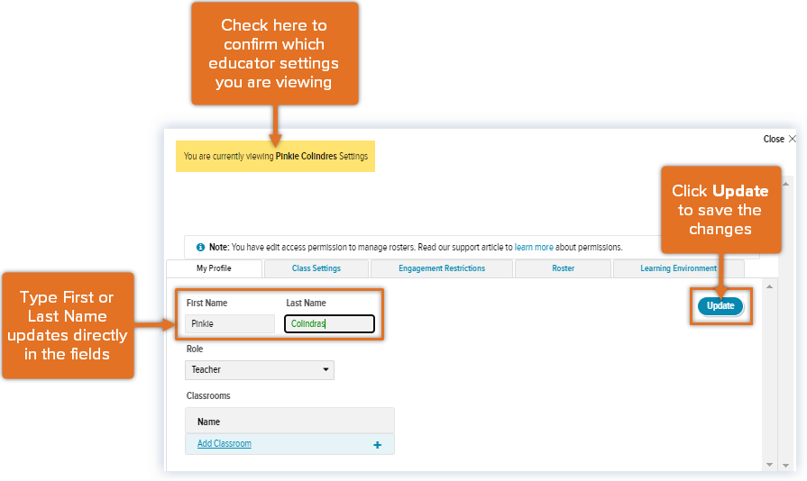 Updated Teacher Settings_Educator Tab_Adjust Educator name.png