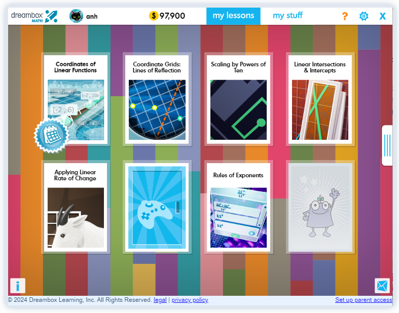 DreamBox Math Student Experience: The Grades 6-8 Learning Environment ...