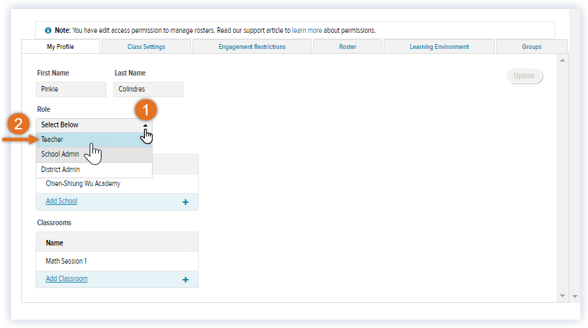 Updated Settings tab_Educators Tab_Make school admin a teacher_Select teacher.png