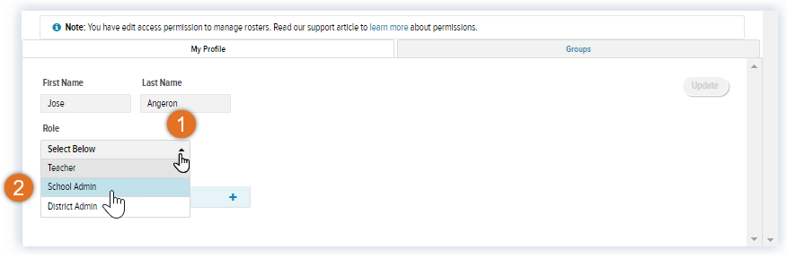 Updated Settings tab_Educators Tab_Unassigned Educator_Update Role.png