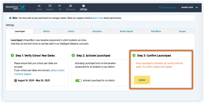 Admin Settings_Launchpad Tab_Confirm Activation.png