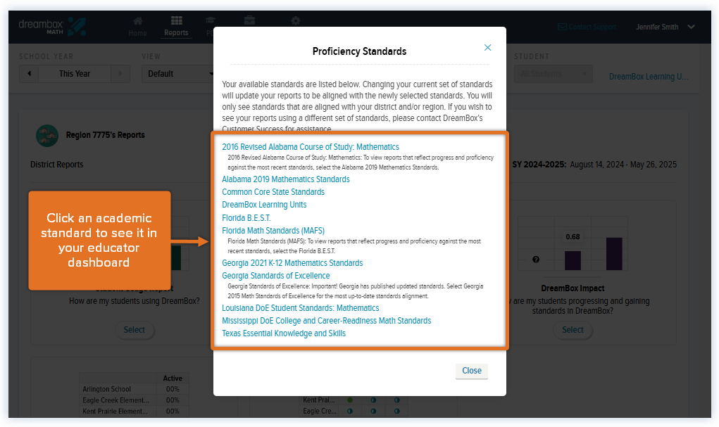 Standards_Reports Page_Select Standards.png
