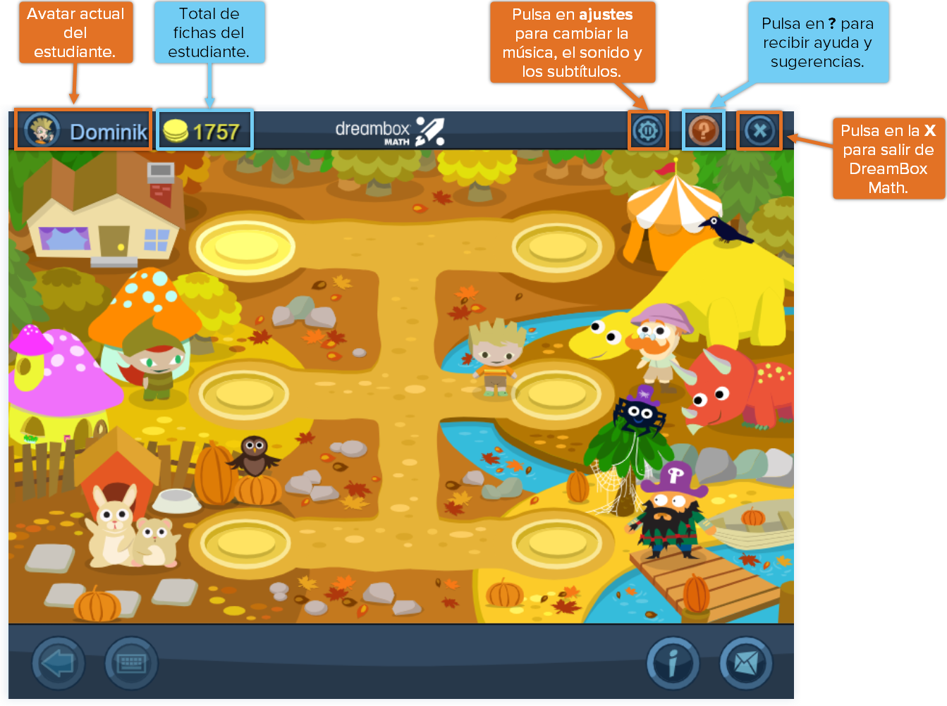 Explorando el entorno de Kindergarten a 2° grado de DreamBox Math ...