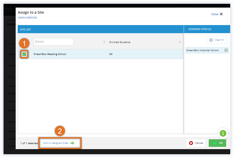 Reading Plus_Transfer Staff_Assign to a Site Window_Select School.png