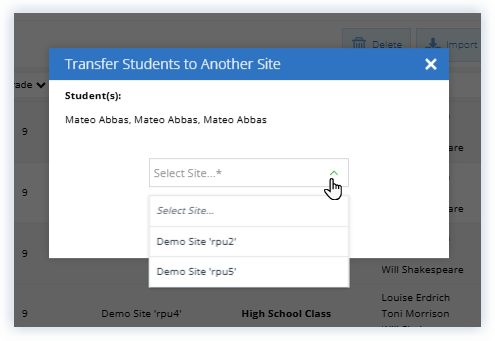 Reading Plus_Transfer Students_Manage_Select Site.png