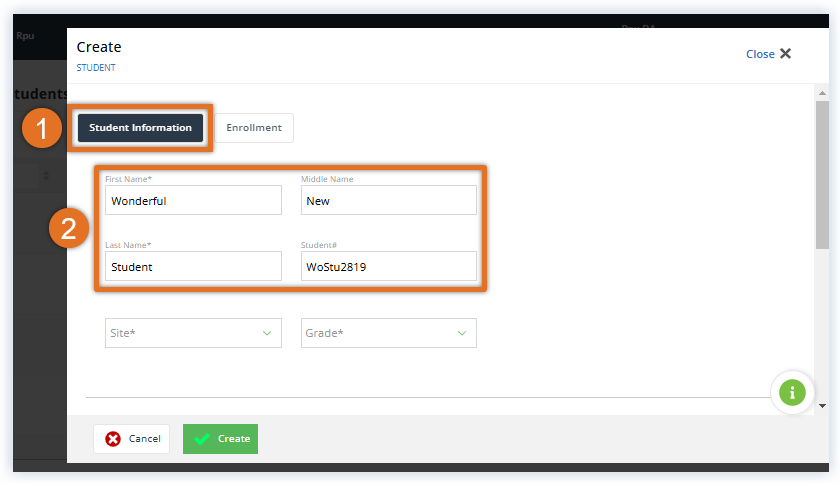 Reading Plus_Create Student_Create Student Window_Name and ID.png