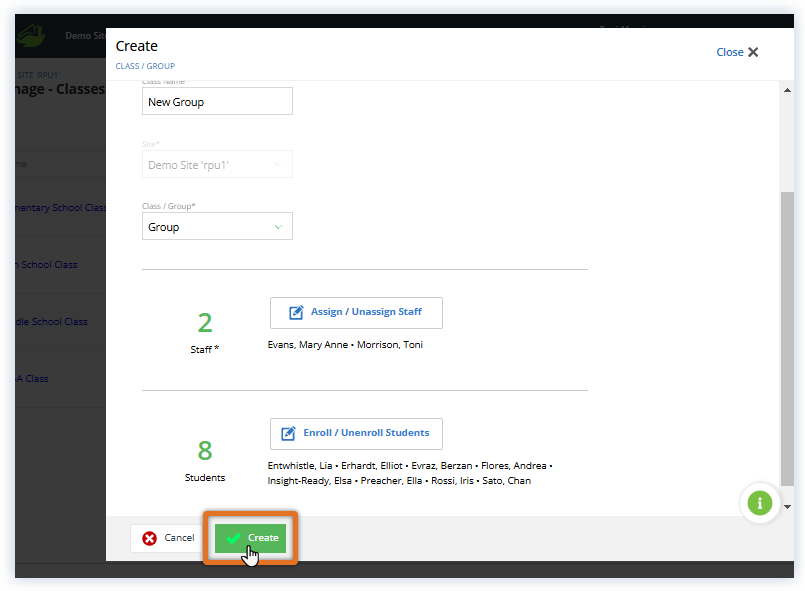 Reading Plus_Teacher_Create Window_Create Class or Group_ Click OK.png