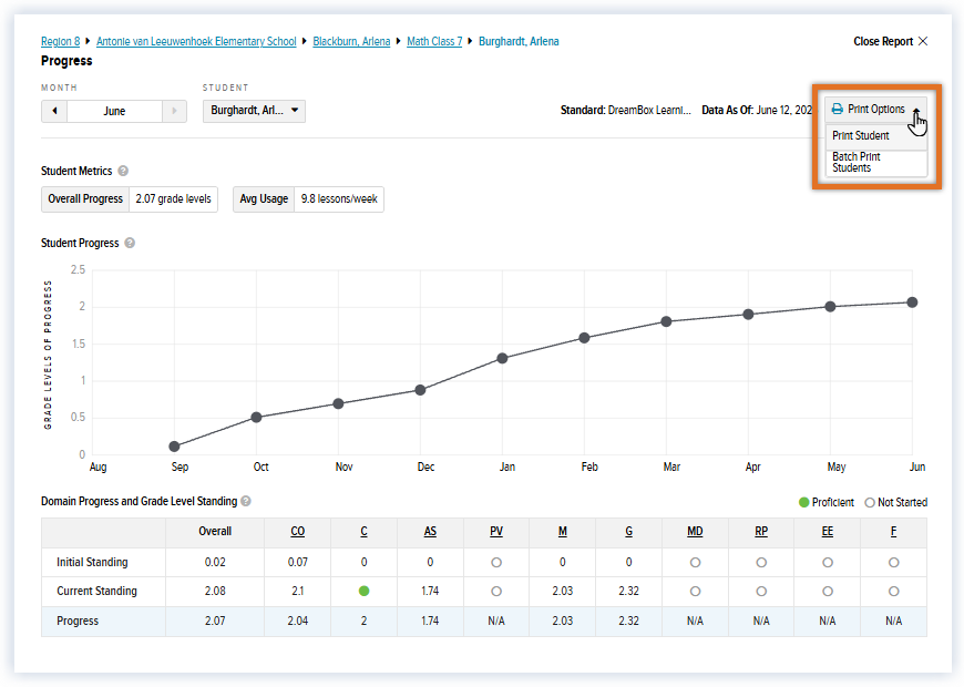 Math_Progress Report_Student View_Print Options.png