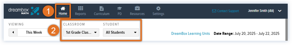 Updated Assignment Report_Filter Home page.png