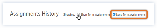Updated Assignment Report_Select Long Term Assignments.png