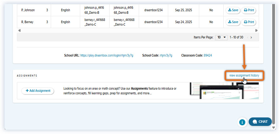 Math_Assignment History Report_Home Page_Click View Assignment History.jpg