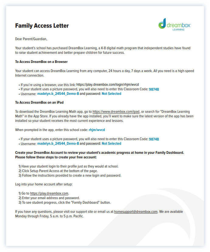 Math_Home Page_Family Access_Direct Login_English.png