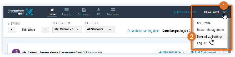 Math_Updated Settings_Teacher Name Drop down.jpg
