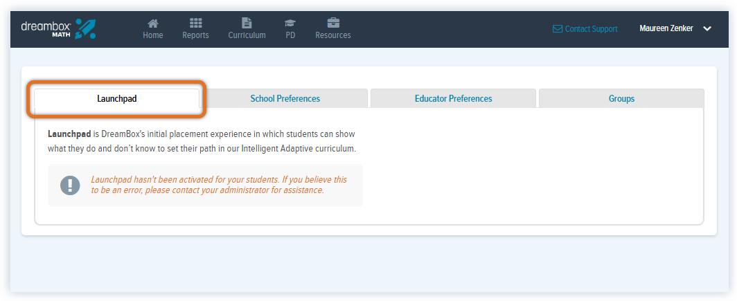 Math_Admin Settings_DE Rostered_Launchpad Tab_2025.png