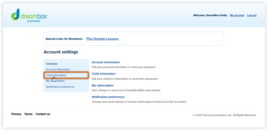 Math_Home Account Settings_Select Child Information.png