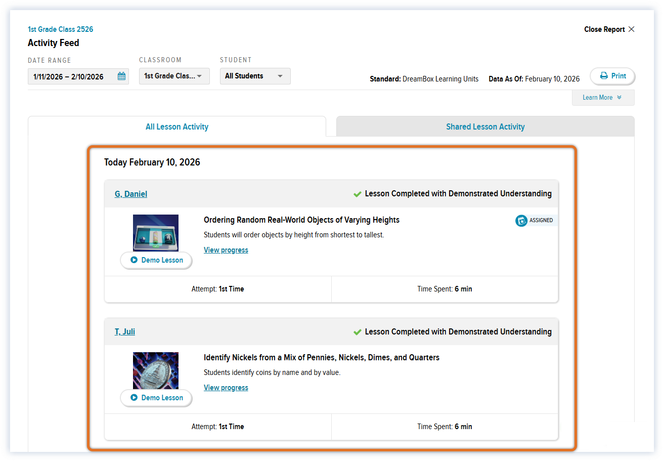 Math_Updated Activity Feed_Student_All Lesson Activity_callouts.png