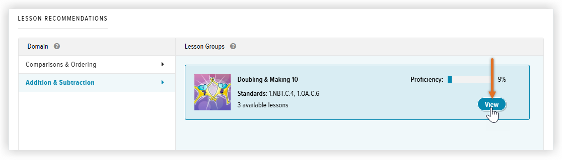 Math_3rd Grade_Lesson Recommendations_Click View on Lesson Group.png